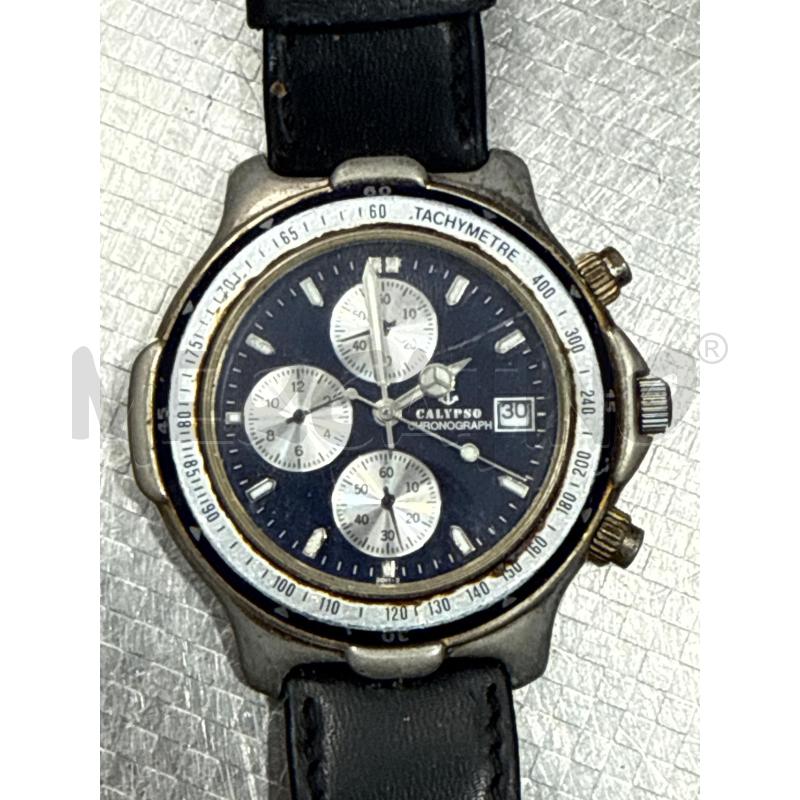 OROLOGIO DA POLSO CALYPSO CINTURINO NERO | Mercatino dell'Usato San giovanni teatino 1