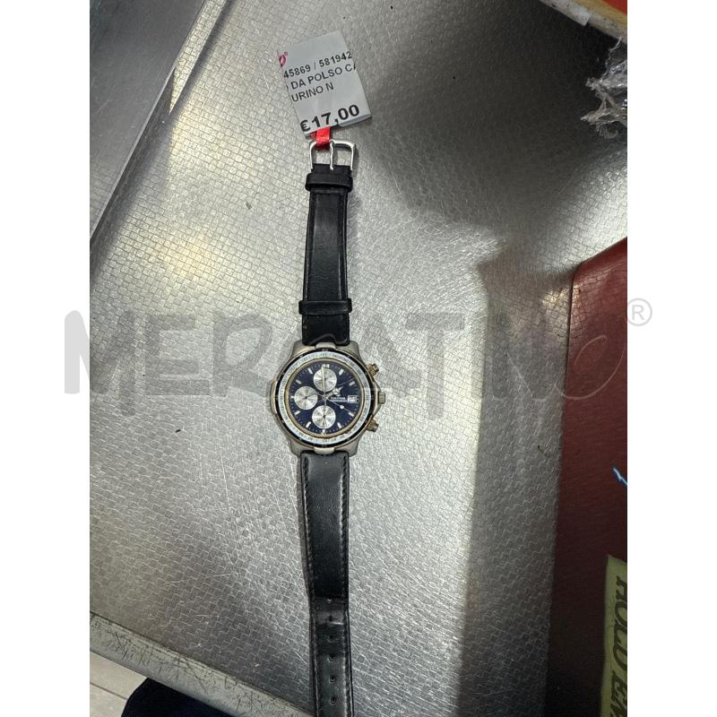 OROLOGIO DA POLSO CALYPSO CINTURINO NERO | Mercatino dell'Usato San giovanni teatino 2