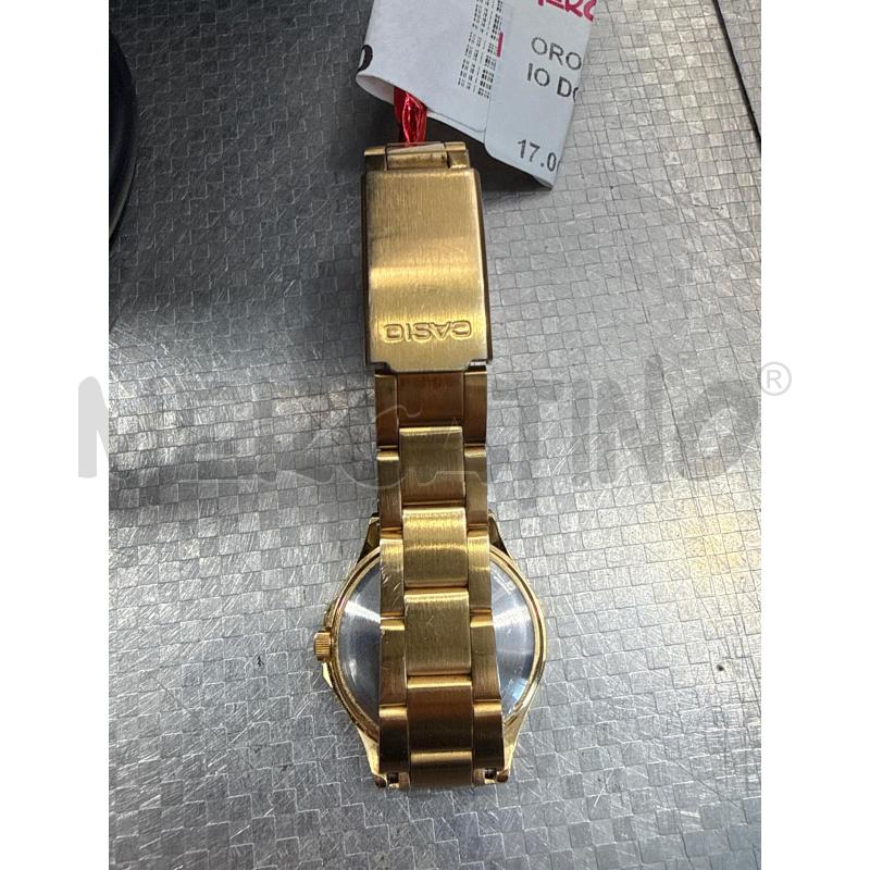 OROLOGIO DA POLSO CASIO DORATO | Mercatino dell'Usato San giovanni teatino 3