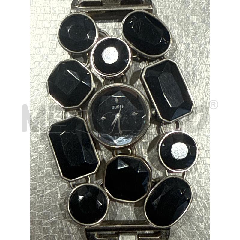 OROLOGIO DA POLSO GUESS PIETRINE NERE | Mercatino dell'Usato San giovanni teatino 1