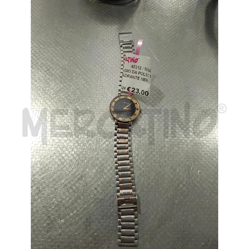 OROLOGIO DA POLSO SEIKO QUADRANTE NERO E ORO | Mercatino dell'Usato San giovanni teatino 1