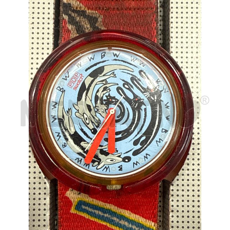 OROLOGIO DA POLSO SWATCH GATTI TOPI CINTURINO ROSSO | Mercatino dell'Usato San giovanni teatino 1