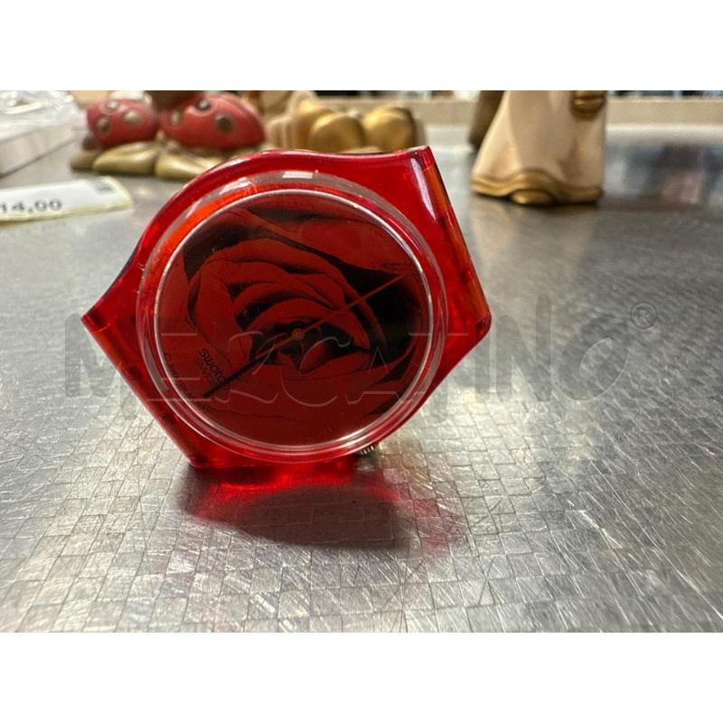 OROLOGIO DA POLSO SWATCH ROSSO | Mercatino dell'Usato San giovanni teatino 1