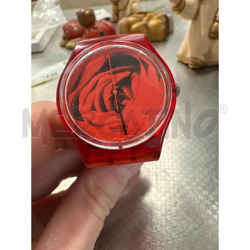OROLOGIO DA POLSO SWATCH ROSSO | Mercatino dell'Usato San giovanni teatino 2