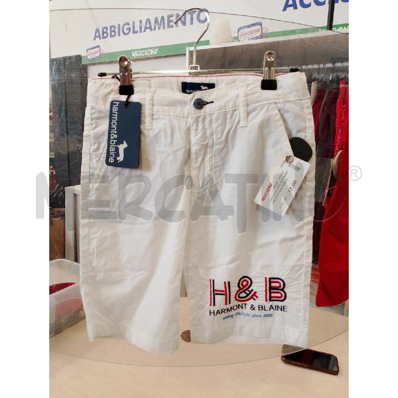 PANTALONCINO BAMBINO HARMONT&BLAINE BIANCO | Mercatino dell'Usato San giovanni teatino 1
