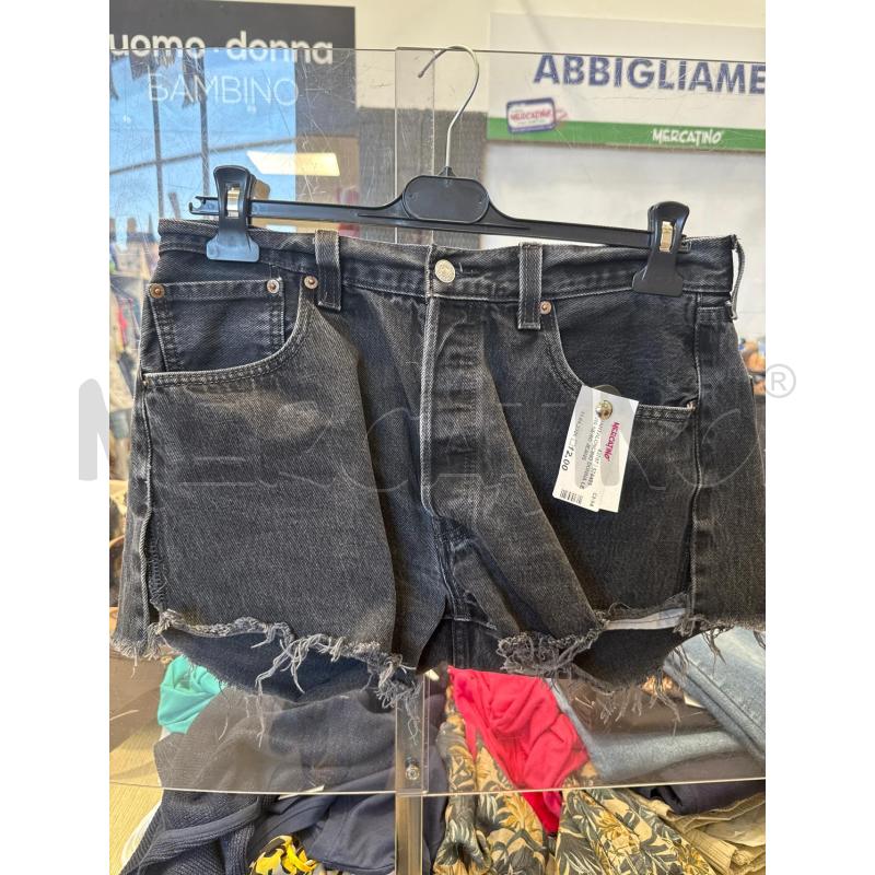 PANTALONCINO DONNA LEVIS NERO JEANS | Mercatino dell'Usato San giovanni teatino 1