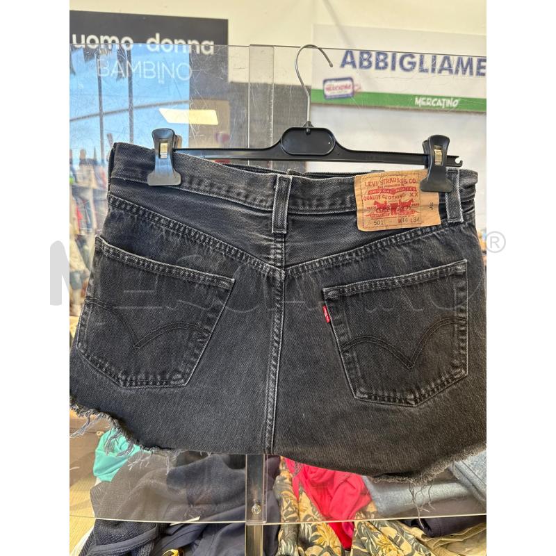 PANTALONCINO DONNA LEVIS NERO JEANS | Mercatino dell'Usato San giovanni teatino 2