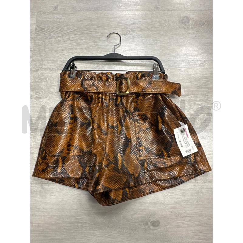 PANTALONCINO DONNA VICOLO MARRONE PITONATO TG M | Mercatino dell'Usato San giovanni teatino 1