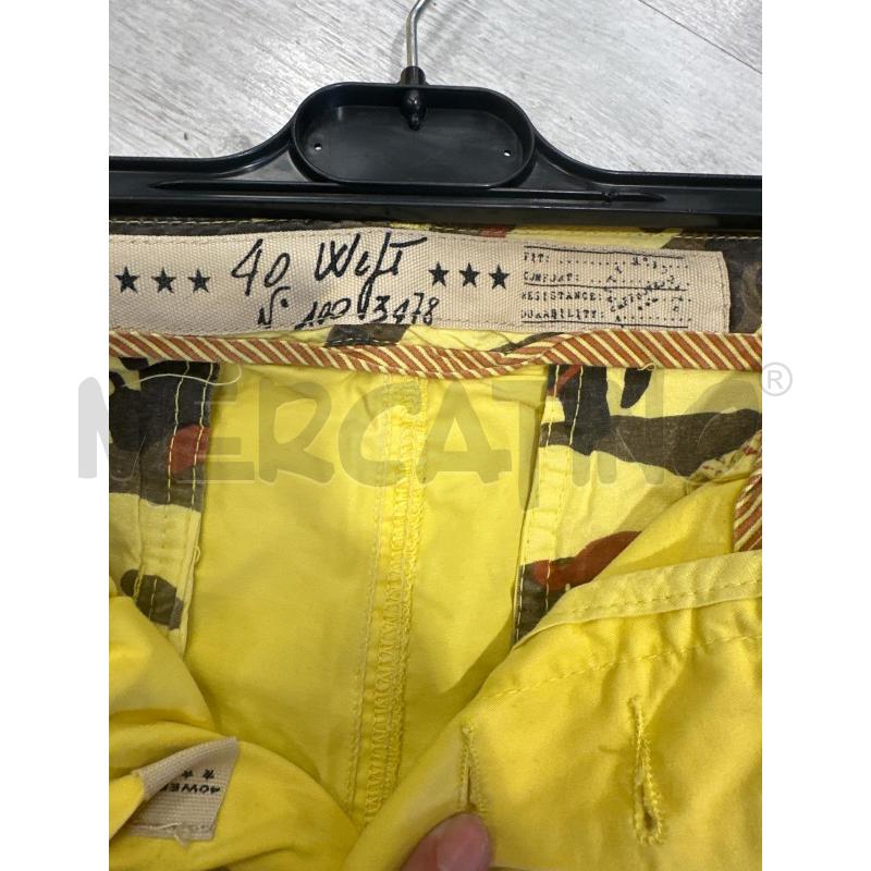 PANTALONCINO UOMO 40WEFT GIALLI | Mercatino dell'Usato San giovanni teatino 2
