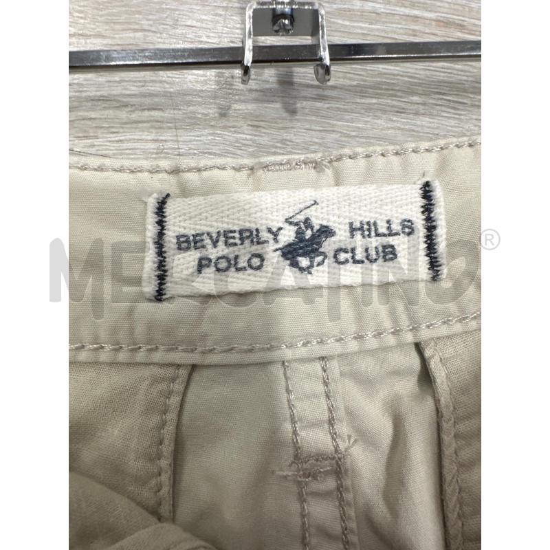 PANTALONCINO UOMO BEVERLY HILLS POLO BEIGE | Mercatino dell'Usato San giovanni teatino 2