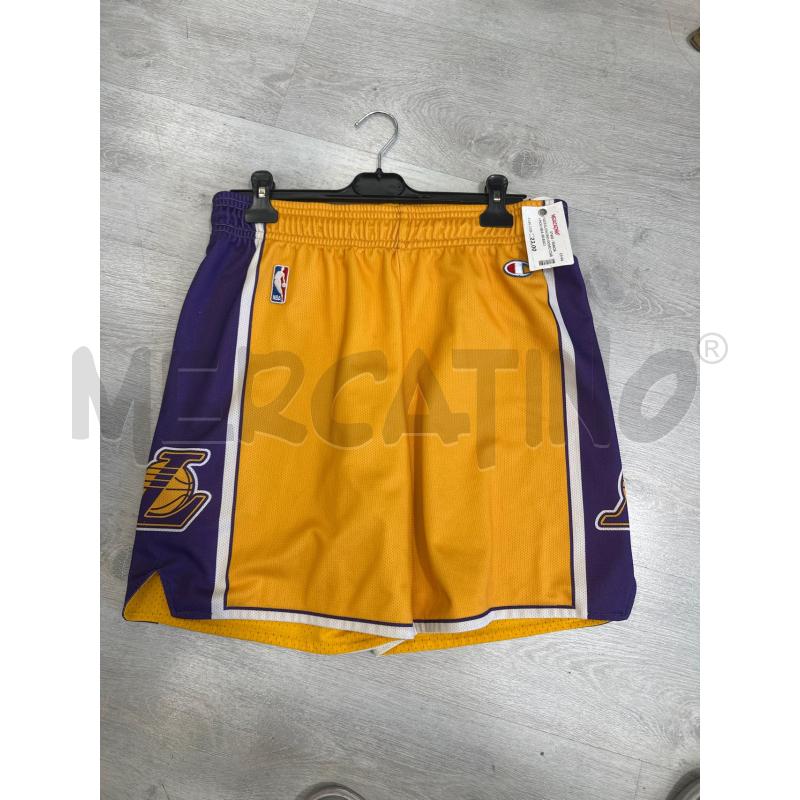PANTALONCINO UOMO CHAMPION NBA ARANCIONE VIOLA  | Mercatino dell'Usato San giovanni teatino 1