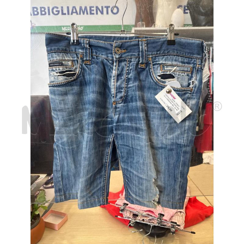 PANTALONCINO UOMO DOLCE & GABBANA JEANS  | Mercatino dell'Usato San giovanni teatino 1
