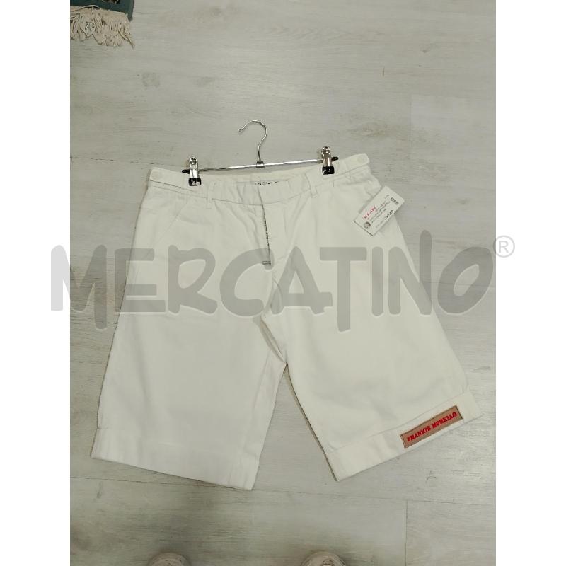 PANTALONCINO UOMO FRANKIE MORELLO BIANCHI  | Mercatino dell'Usato San giovanni teatino 1
