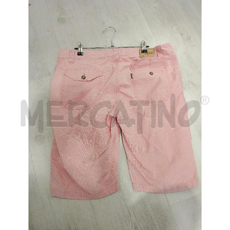 PANTALONCINO UOMO JECKERSON BIANCO RIGHE ROSSE | Mercatino dell'Usato San giovanni teatino 2