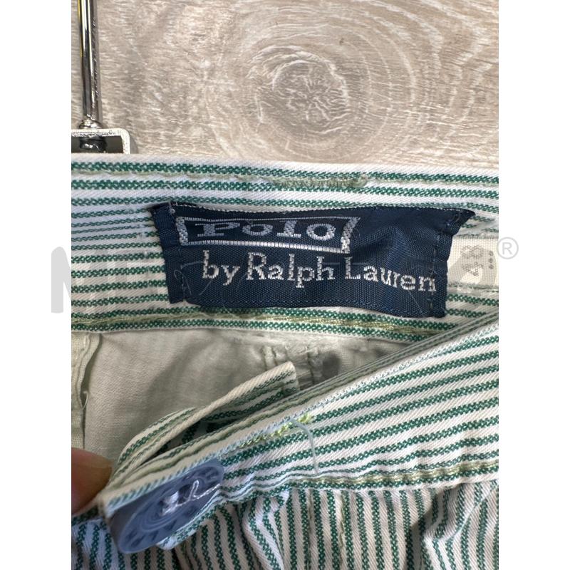 PANTALONCINO UOMO POLO BY RALPH LAUREN VERDE BIANCO | Mercatino dell'Usato San giovanni teatino 2