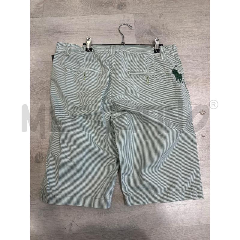 PANTALONCINO UOMO POLO BY RALPH LAUREN VERDE BIANCO | Mercatino dell'Usato San giovanni teatino 3