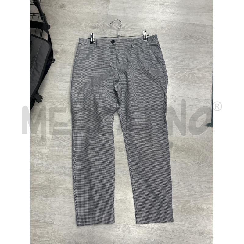 PANTALONE DONNA 1970 QUADRETTI NERI BIANCHI  | Mercatino dell'Usato San giovanni teatino 1