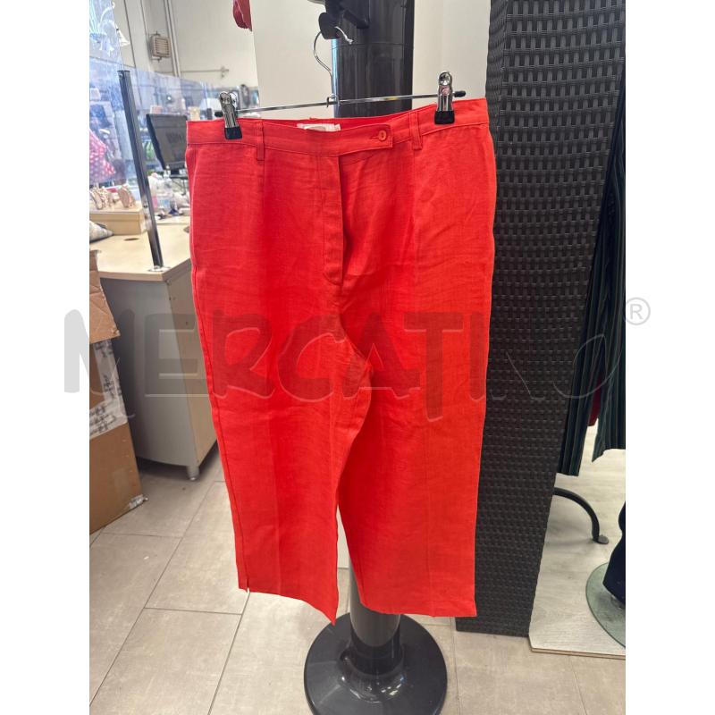 PANTALONE DONNA AERRE CORALLO LINO | Mercatino dell'Usato San giovanni teatino 1