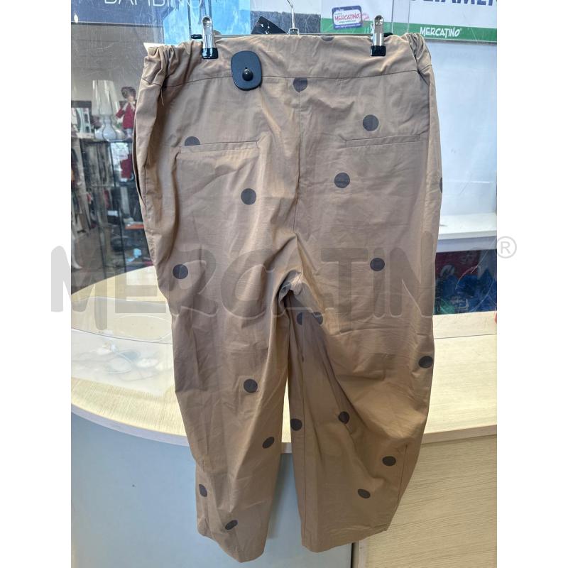 PANTALONE DONNA ALESSIA SANTI BEIGE POIS TG 44 | Mercatino dell'Usato San giovanni teatino 2