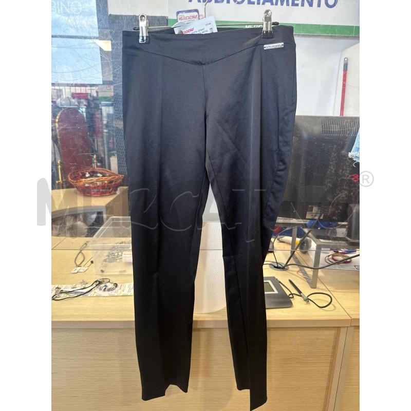 PANTALONE DONNA ARTIGLI NERO LUCIDO LACCI CAVIGLIA | Mercatino dell'Usato San giovanni teatino 1