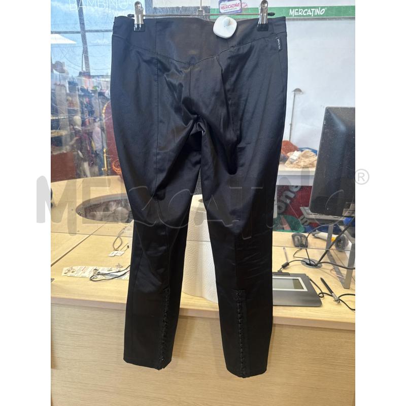 PANTALONE DONNA ARTIGLI NERO LUCIDO LACCI CAVIGLIA | Mercatino dell'Usato San giovanni teatino 2