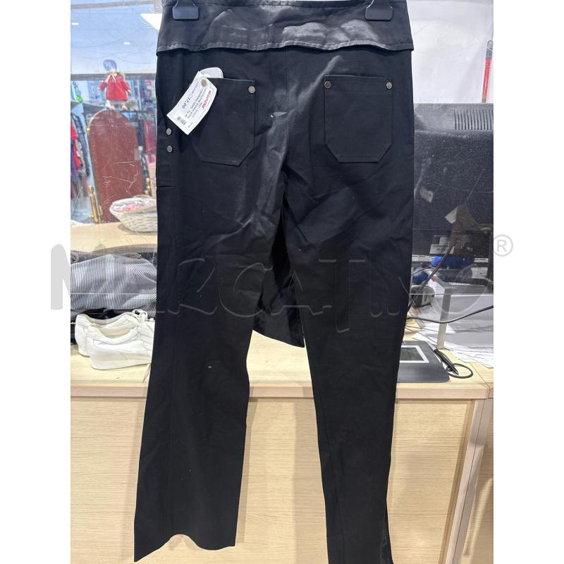PANTALONE DONNA ATOS LOMBARDINI NERO CINTURA VITA  | Mercatino dell'Usato San giovanni teatino 2