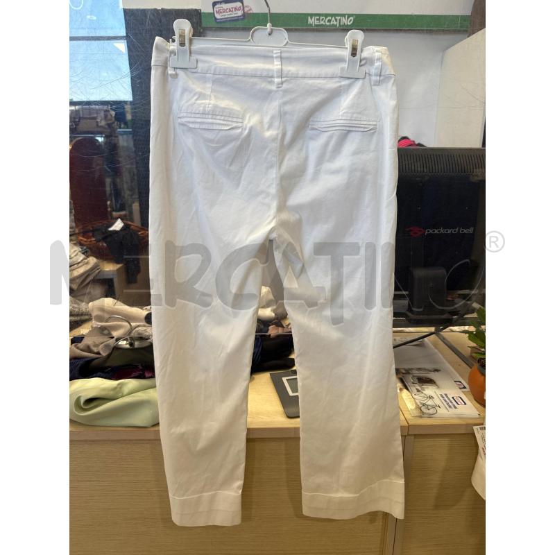 PANTALONE DONNA BIANCO EMME MARELLA | Mercatino dell'Usato San giovanni teatino 2