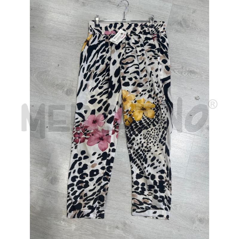 PANTALONE DONNA BLUE LES COPAINS ANIMALIER | Mercatino dell'Usato San giovanni teatino 1