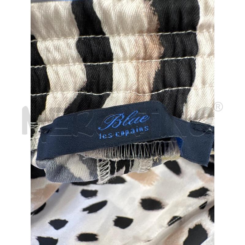 PANTALONE DONNA BLUE LES COPAINS ANIMALIER | Mercatino dell'Usato San giovanni teatino 2