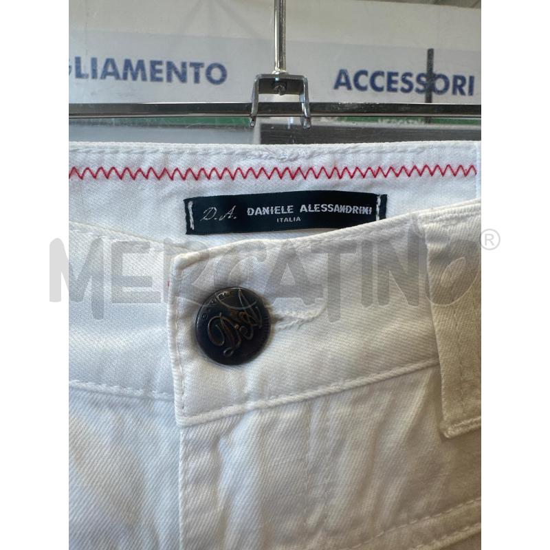 PANTALONE DONNA DANILE ALESSANDRINI BIANCO  | Mercatino dell'Usato San giovanni teatino 2
