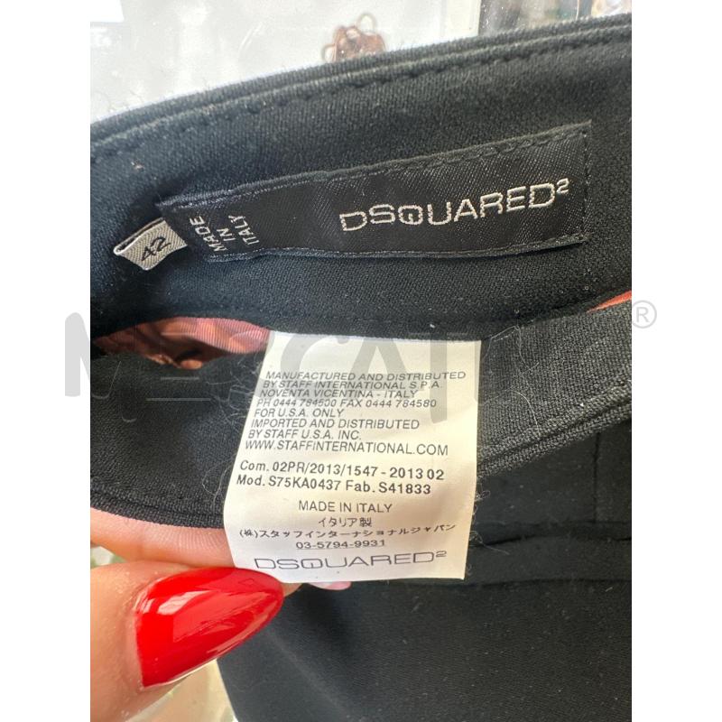 PANTALONE DONNA DSQUARED NERI TG 42 | Mercatino dell'Usato San giovanni teatino 2
