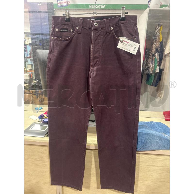 PANTALONE DONNA D&G PRUGNA TG 46 | Mercatino dell'Usato San giovanni teatino 1