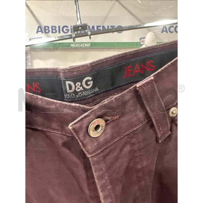 PANTALONE DONNA D&G PRUGNA TG 46 | Mercatino dell'Usato San giovanni teatino 2
