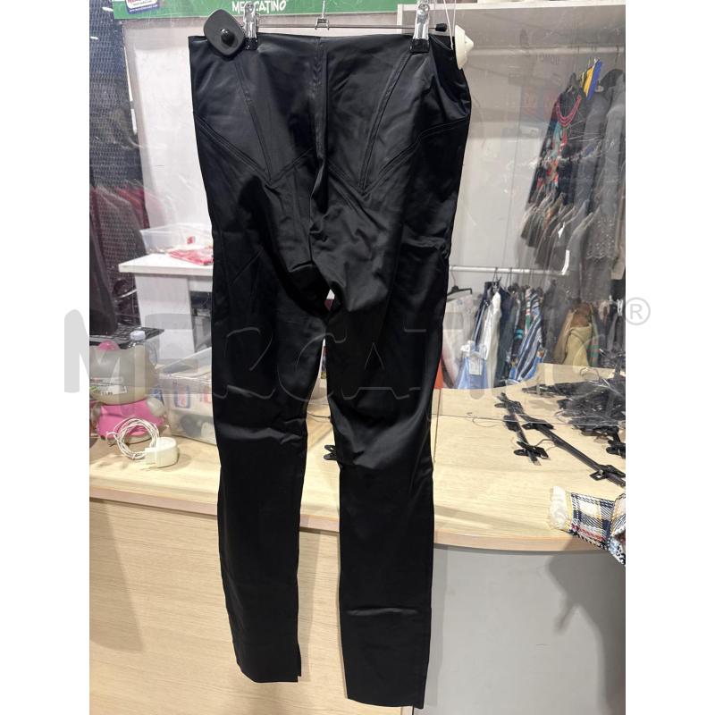 PANTALONE DONNA KARL LAGERFIELD NERO LUCIDO | Mercatino dell'Usato San giovanni teatino 1