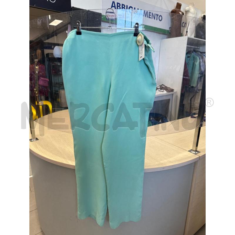 PANTALONE DONNA LUISA SPAGNOLI VERDE ACQUA  | Mercatino dell'Usato San giovanni teatino 1