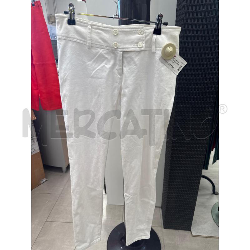 PANTALONE DONNA L'EQUIPE BIANCO | Mercatino dell'Usato San giovanni teatino 1
