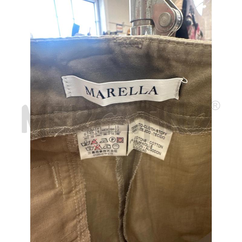 PANTALONE DONNA MARELLA BEIGE TG 48 | Mercatino dell'Usato San giovanni teatino 2
