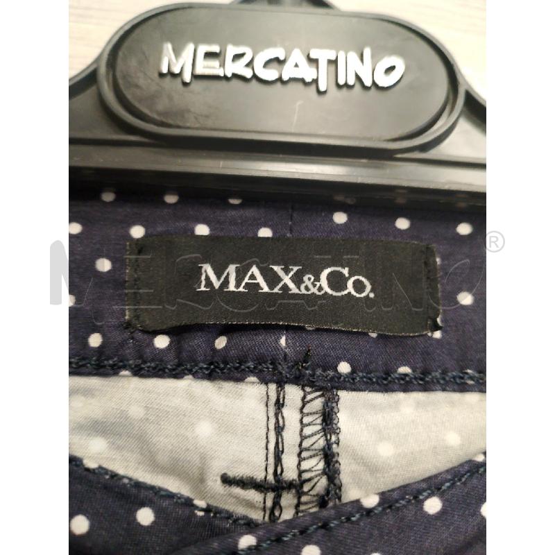 PANTALONE DONNA MAX&CO BLU POIS | Mercatino dell'Usato San giovanni teatino 2