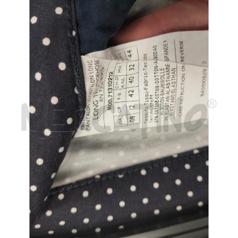 PANTALONE DONNA MAX&CO BLU POIS | Mercatino dell'Usato San giovanni teatino 3