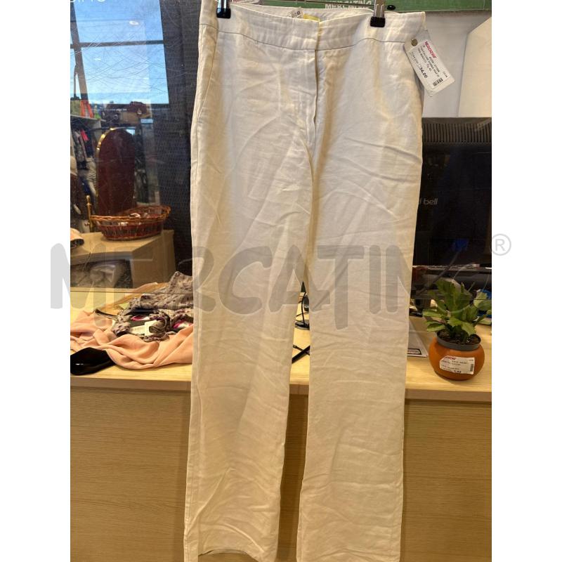 PANTALONE DONNA MAX MARA BIANCO  | Mercatino dell'Usato San giovanni teatino 1