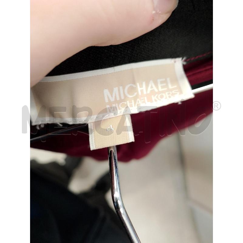 PANTALONE DONNA MICHEAL KORS BORDEAUX  | Mercatino dell'Usato San giovanni teatino 2