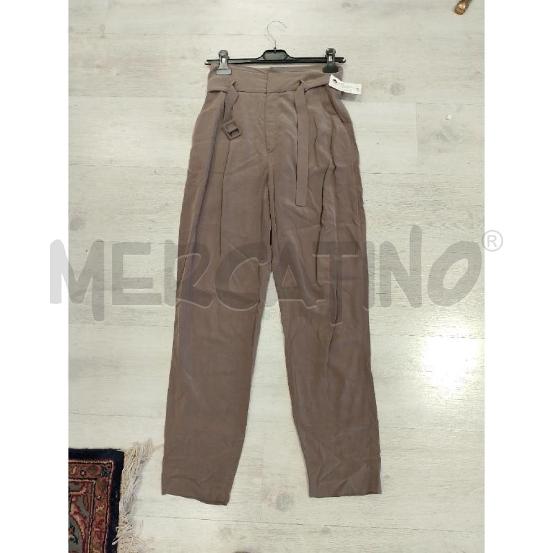 PANTALONE DONNA MNG MARRONE CINTURINA  | Mercatino dell'Usato San giovanni teatino 1