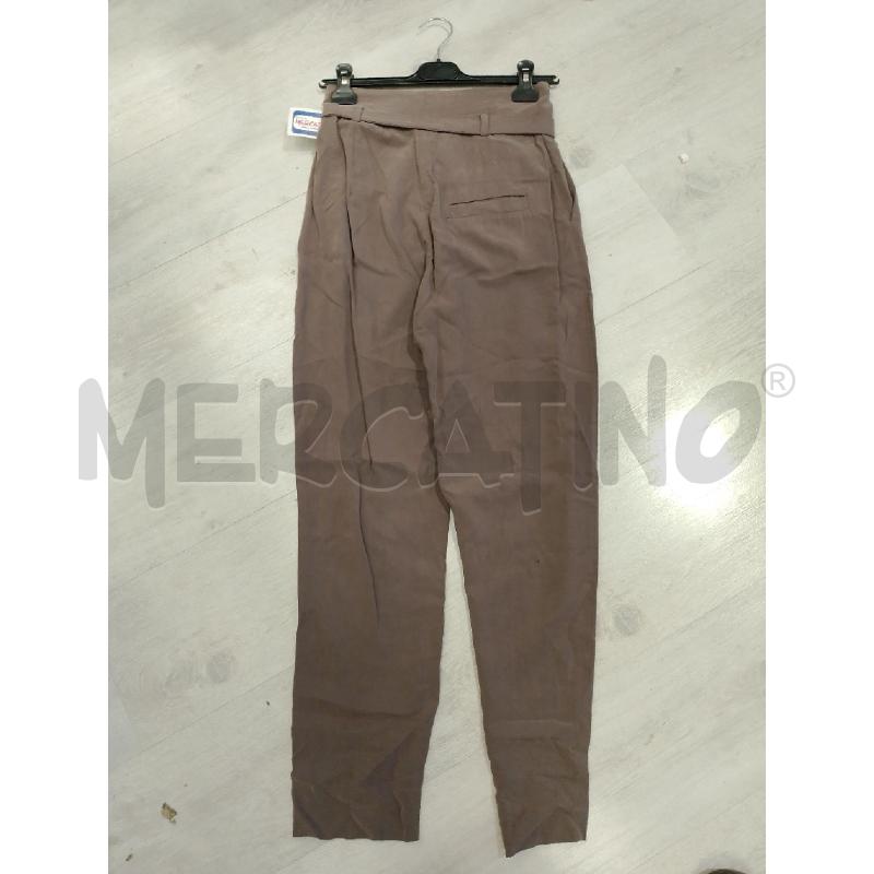 PANTALONE DONNA MNG MARRONE CINTURINA  | Mercatino dell'Usato San giovanni teatino 3