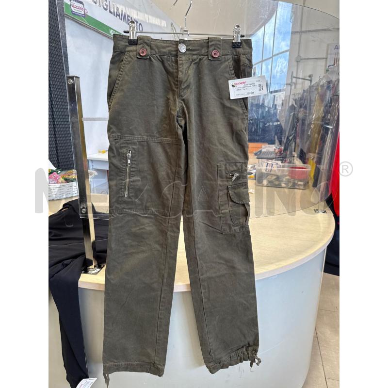 PANTALONE DONNA PINKO VERDE  | Mercatino dell'Usato San giovanni teatino 1