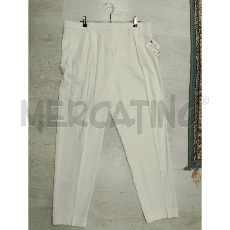 PANTALONE DONNA SPORTMAX BIANCO | Mercatino dell'Usato San giovanni teatino 1