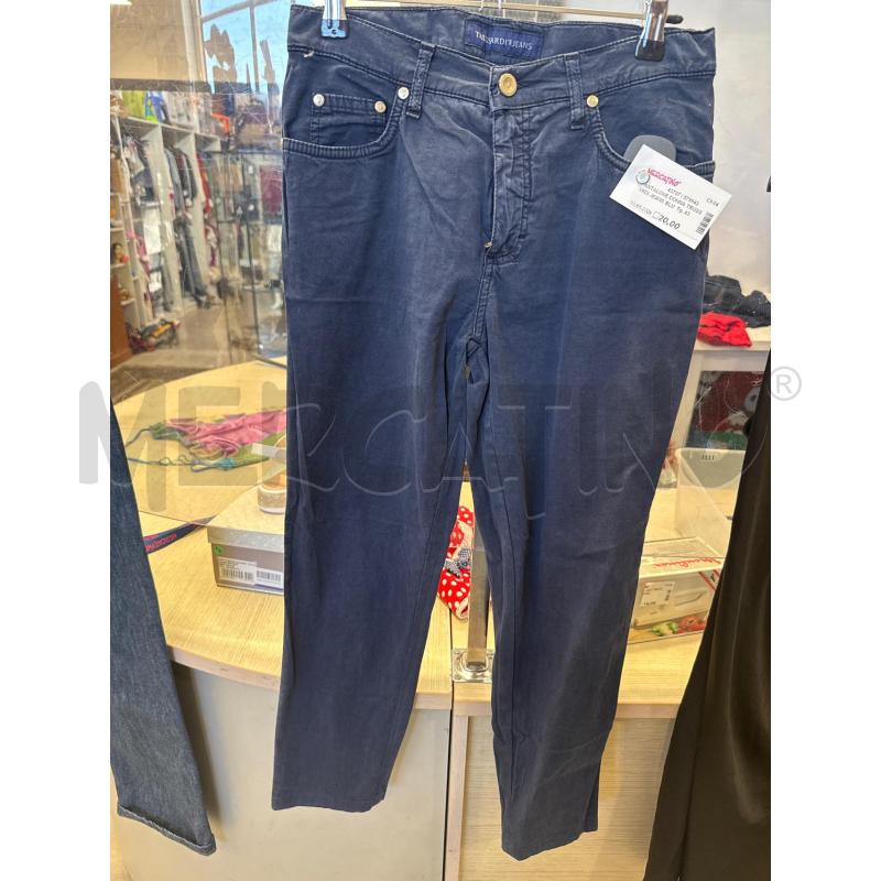 PANTALONE DONNA TRUSSARDI JEANS BLU | Mercatino dell'Usato San giovanni teatino 1