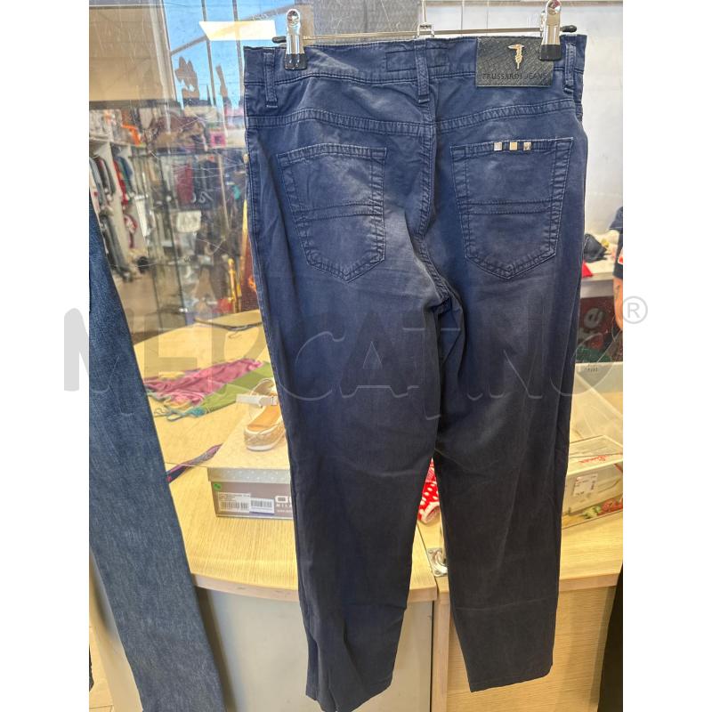 PANTALONE DONNA TRUSSARDI JEANS BLU | Mercatino dell'Usato San giovanni teatino 2
