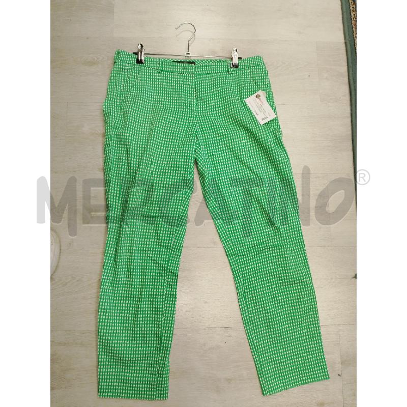 PANTALONE DONNA WEEKEND MAXMARA VERDE POIS | Mercatino dell'Usato San giovanni teatino 1