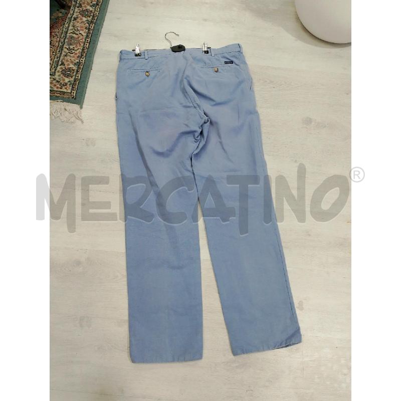 PANTALONE UOMO BURBERRY LONDON AZZURRO  | Mercatino dell'Usato San giovanni teatino 2