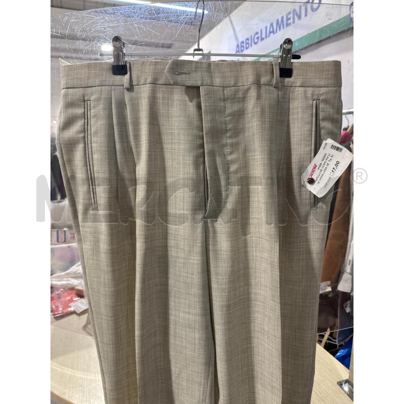 PANTALONE UOMO FIX LINE GRIGI LANA VERGINE  | Mercatino dell'Usato San giovanni teatino 2